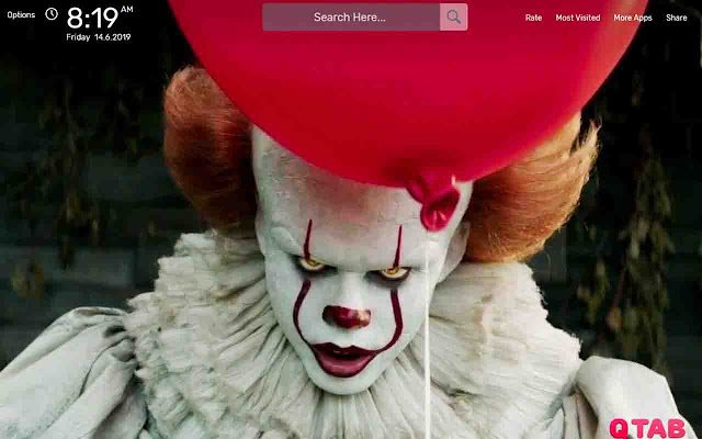 Pennywise It Wallpapers New Tab Theme