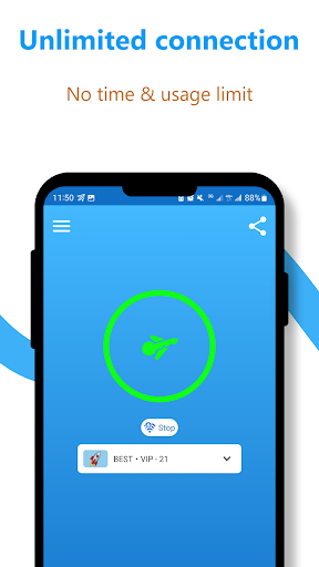 Screenshot TELE VPN - super fast VPN app