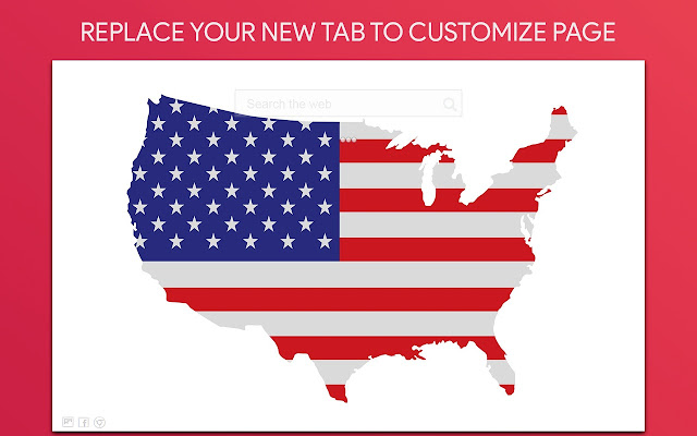 American Flag Wallpaper HD Custom New Tab