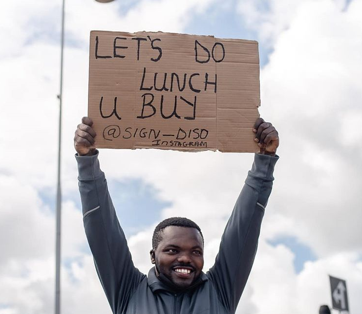 Lusindiso Malgas lost his job during the lockdown.