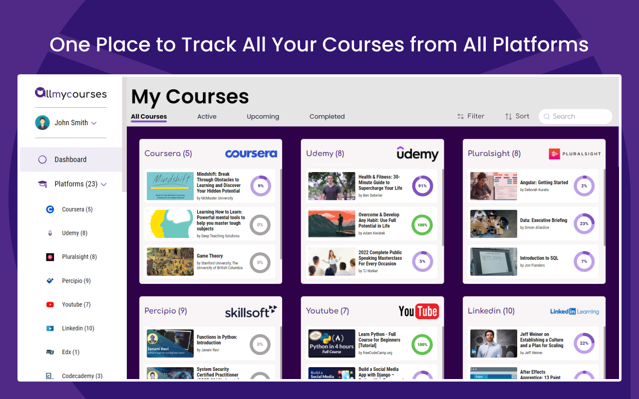 AllMyCourses Preview image 3