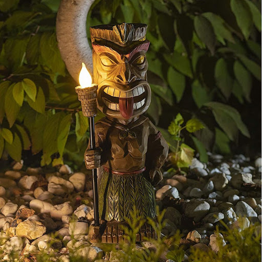 Title 4, Mayan Totem Gnome Statue for Lawn Ornaments, a ...