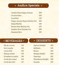 Masala Andhra - An Ethnic Cuisine menu 4