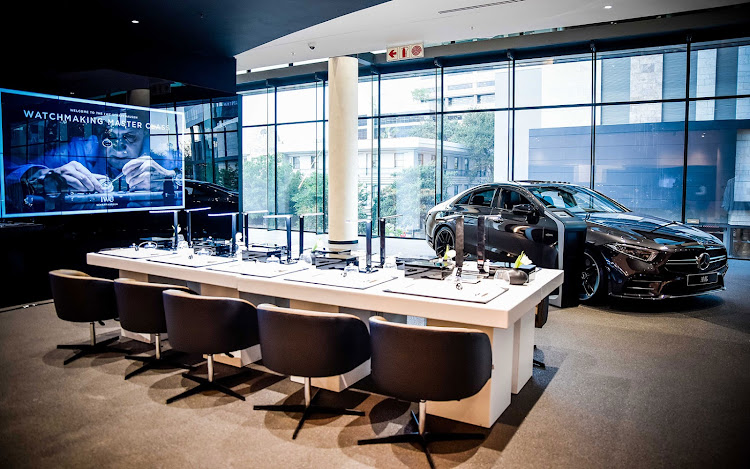 IWC Schaffhausen’s watchmaking masterclass at Mercedes-Benz showroom.