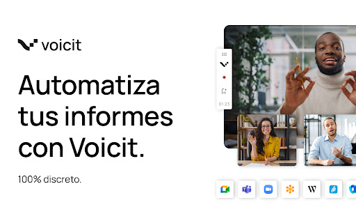 Voicit: Resumen reunión IA y notas online