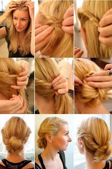 Hair Styling Step By Stepのおすすめ画像1