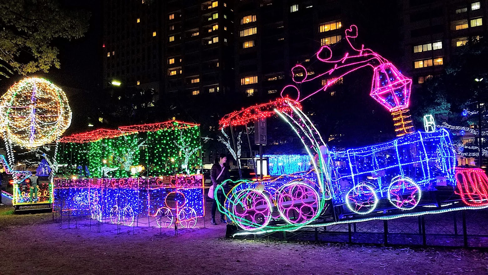 Happy Land area of Hiroshima Dreamination, 2018