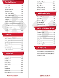 Empire Juices And Ice Creams menu 1