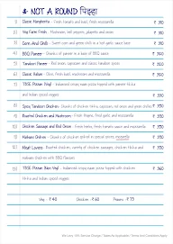 The Bar Stock Exchange menu 7