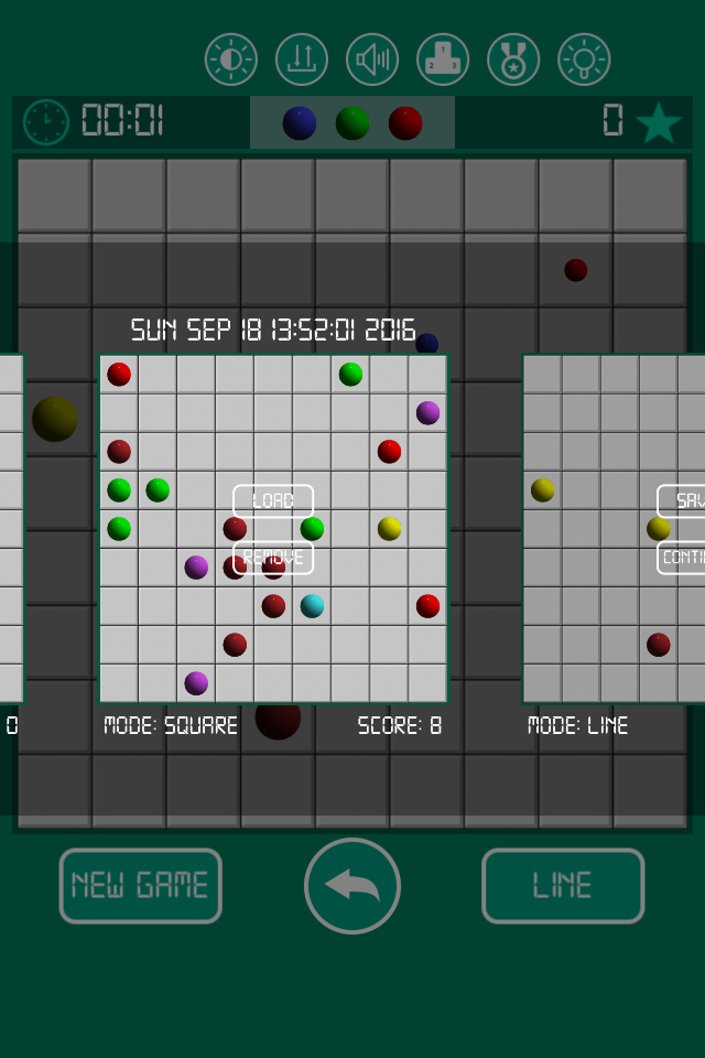 Line 98 simple Screen 3