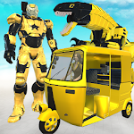 Cover Image of Descargar Tuk Tuk Auto Rickshaw Transform Dinosaur Robot 1.8 APK