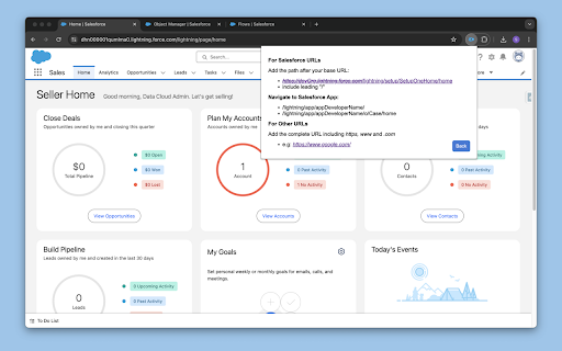 OneClick - Salesforce screenshot 3