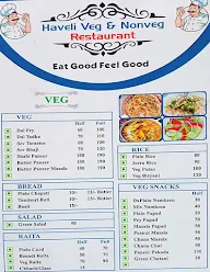 Haveli Veg & Nonveg Restaurant menu 2