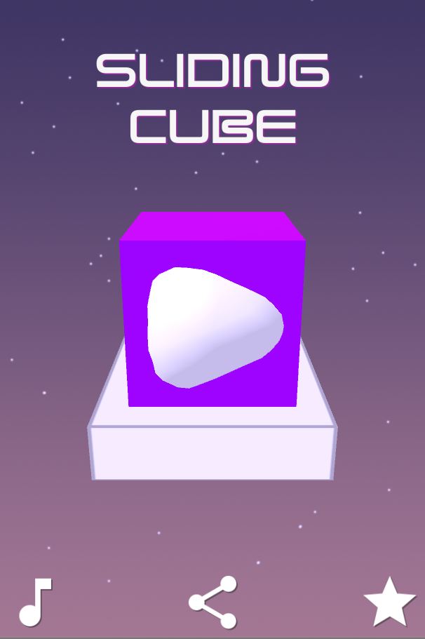 Sliding Cube 3D Screen 1
