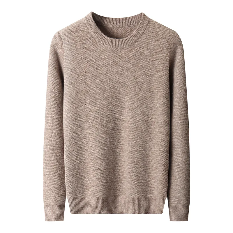 Pullover de cuello redondo y manga larga, delgado y holgado, ideal para ocio y uso diario. Comodidad y estilo en una prenda.