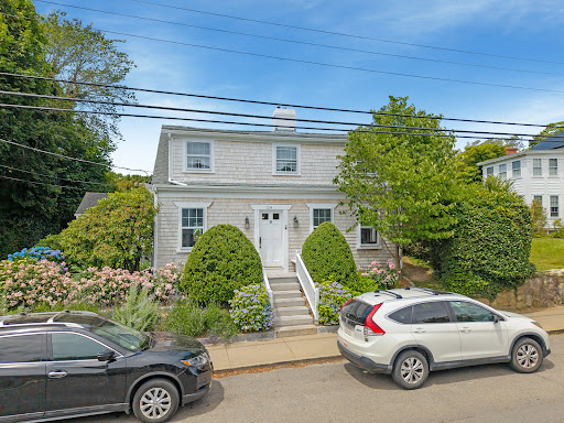 Gray house with flower garden - Buy this luxury house in Vineyard Haven, 10 rooms, 5 bedrooms