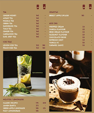 Barista Coffee menu 1
