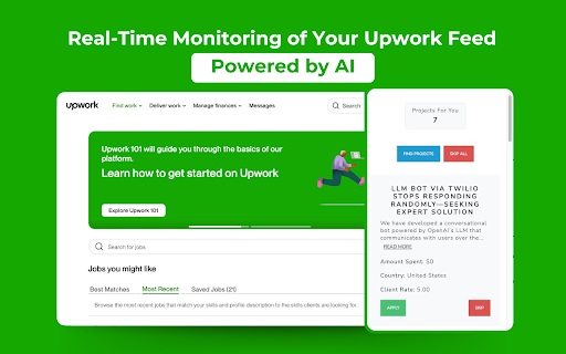 OceanMate - Upwork Automation Made Easy Preview 3