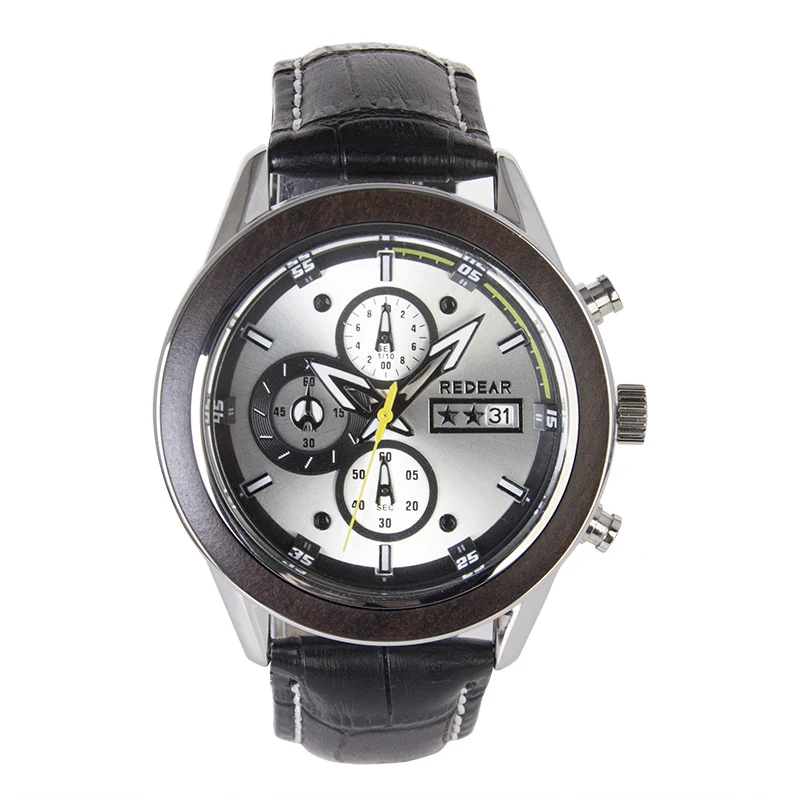 Multifunctioneel waterdicht quartz horloge. Robuust ontwerp, chronograaf, datumweergave. Perfect voor dagelijks gebruik en avontuur.