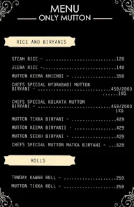 Only Mutton menu 2