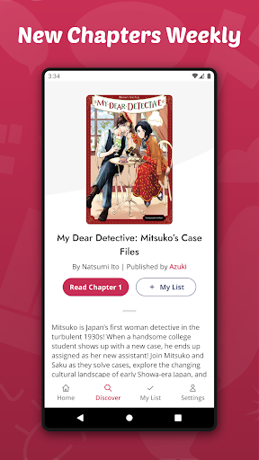 Screenshot Azuki – Manga Reader App