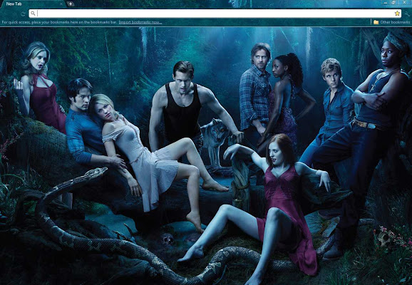 True Blood chrome extension