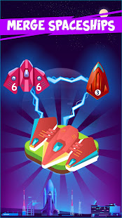 Merge Spaceship - Click and Idle Merge Game(圖1)-速報App