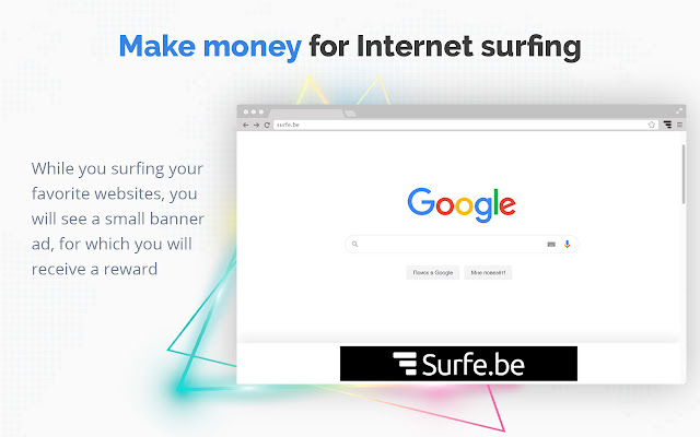 Surfe.be — the extension with which you earn chrome extension