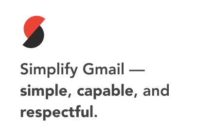 Simplify Gmail small promo image