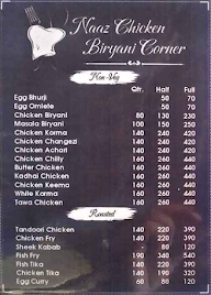 Nazara Biryani menu 2