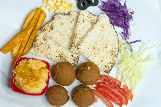 Falafel Hummus Platter