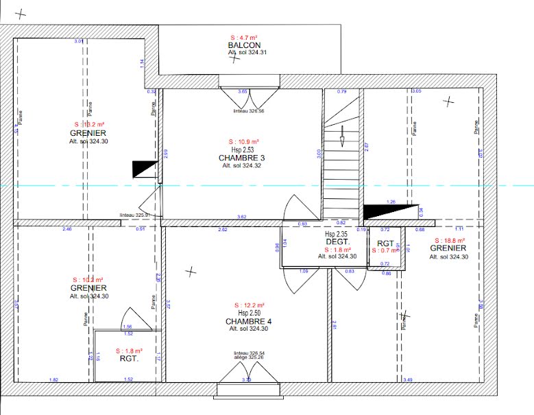 Vente duplex 6 pièces 120 m² à Lentilly (69210), 300 000 €