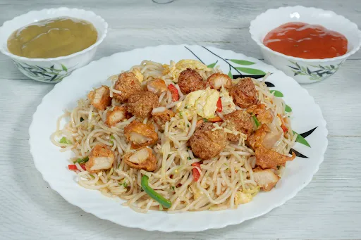 Chicken Manchurian Noodles