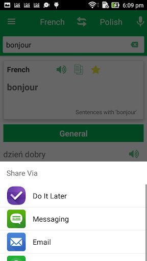 French Polish Dictionary