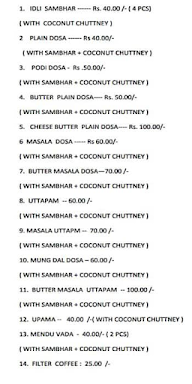 SOUTH CAFE menu 2