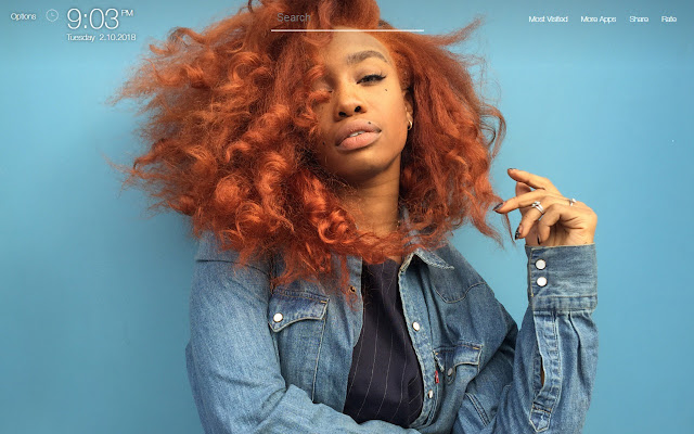 SZA Wallpapers FullHD New Tab