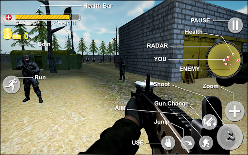 Military Commando Shooter 3D