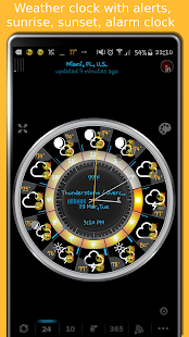 eWeather HD - weather, hurricanes, alerts, radar Screenshot