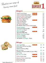 Burger 1 menu 2