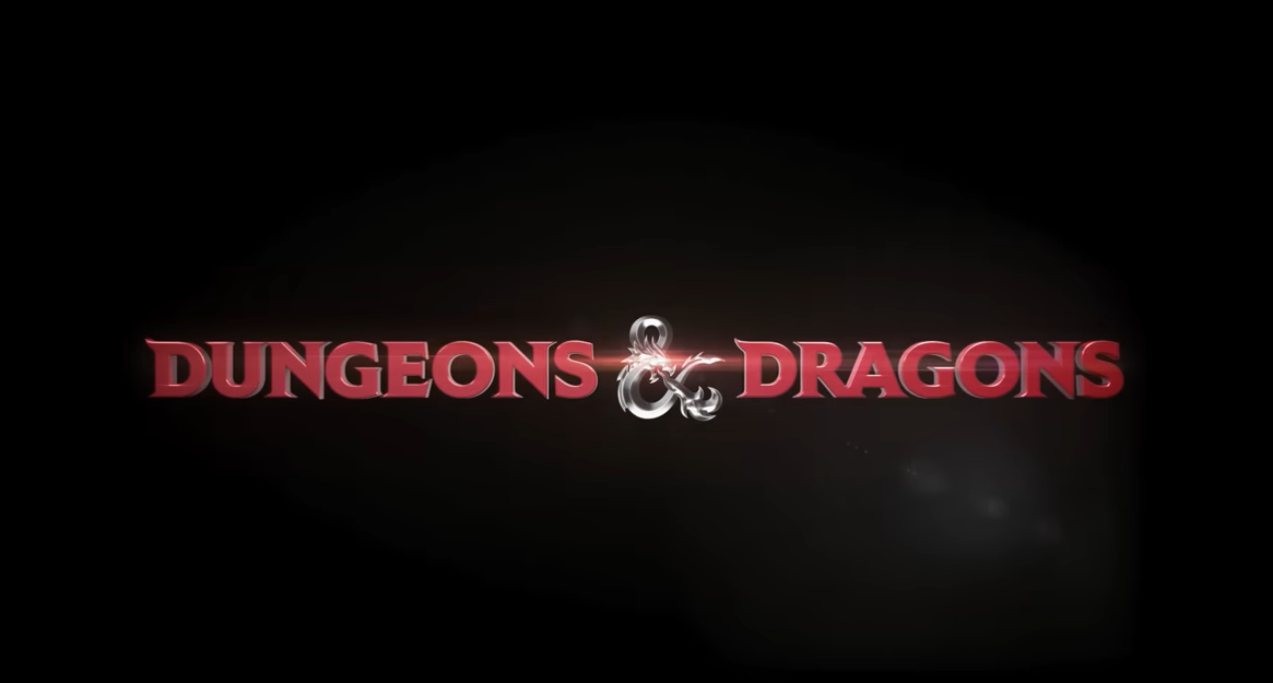 Black background with text saying 'Dungeons & Dragons’