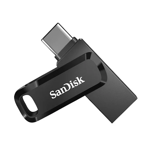 Ổ cứng di động/ USB SanDisk 512GB Ultra Dual Drive Go USB 3.1, Type C, Black (SDDDC3-512G-G46)