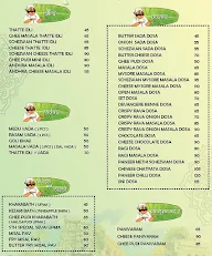 South Tiffin House menu 1