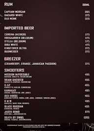 Swirl Cookhouse & Patio menu 2