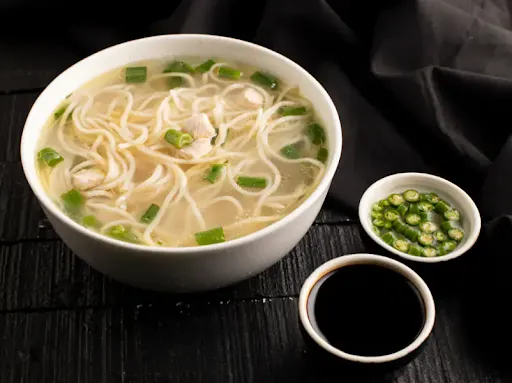 Chicken Clear Noodle Soup