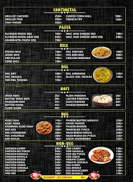 Shubam Grand menu 2