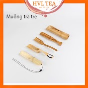 Muỗng Tre Múc Trà, Cà Phê, Thảo Dược, Muỗng Pha Trà Tiện Lợi, Phụ Kiện Pha Trà - Hvl Tea