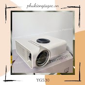 [Bản New 2022] Máy Chiếu Mini, Máy Chiếu Phim Projector, Máy Chiếu Yg530 Full Hd 1080P Kết Nối Không Dây Với Điện Thoại