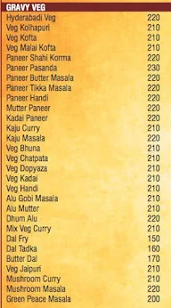 Shrinidhi's Hyderabadi Spice menu 7