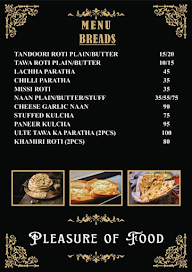 Pleasure Of Food Powered By SR Projects menu 8