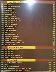 Golden Flames menu 8